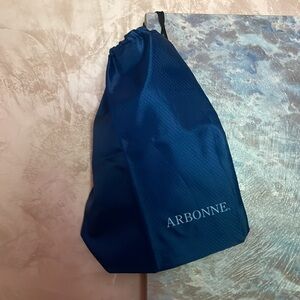 ARBONNE logo’d cinch bag NEW